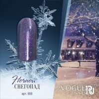 Гель-лак Vogue Nails Ночной снегопад, 10ml