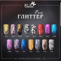 Глиттер-гель №12 KLIO Professional, 5 гр - вид 3 миниатюра