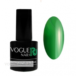 Зеленый витражный гель лак Vogue nails, 6ml