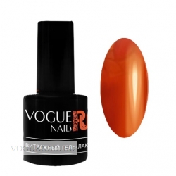 Оранжевый витражный гель лак Vogue nails, 6ml