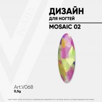 Дизайн для ногтей Mosaic №02 Vogue Nails Ru