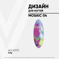 Дизайн для ногтей Mosaic №04 Vogue Nails Ru - вид 1 миниатюра