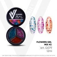 Гель-лак VOGUENAILS FLOWERS GEL MIX #2 - вид 1 миниатюра
