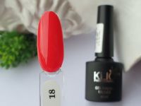 018 Гель-лак KLIO Professional Red collection, 10 ml - вид 1 миниатюра