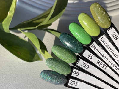 Кислотный диджей Vogue Nails светоотражающий гель-лак - вид 1 миниатюра
