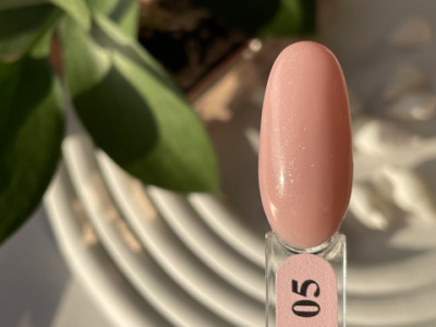 005 Гель-лак Pink House с шиммером, Gold Mini, 8 мл - вид 1 миниатюра