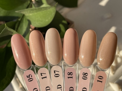 016 Гель-лак Pink House с шиммером, Gold Mini, 8 мл - вид 3 миниатюра