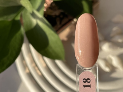 018 Гель-лак Pink House с шиммером, Gold Mini, 8 мл - вид 1 миниатюра