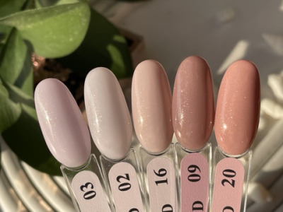 018 Гель-лак Pink House с шиммером, Gold Mini, 8 мл - вид 1 миниатюра