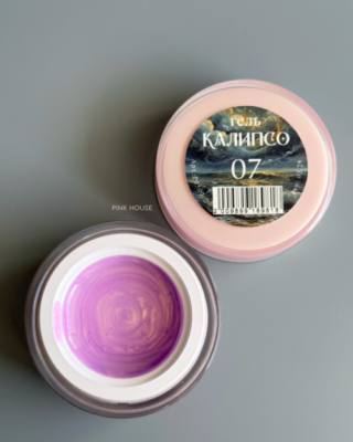 07 Гель Калипсо Pink House, 15 мл - вид 1 миниатюра