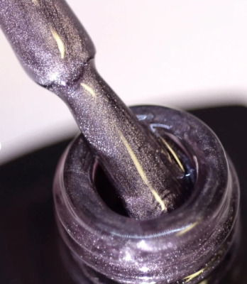 Гель-лак Cosmoprofi Purpe Cat Eye 02 Баклажановый Крайола - вид 1 миниатюра