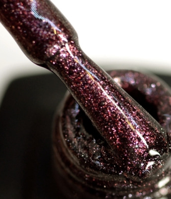 Гель-лак Cosmoprofi Purpe Cat Eye 06 Темный красно-пурпурный - вид 1 миниатюра