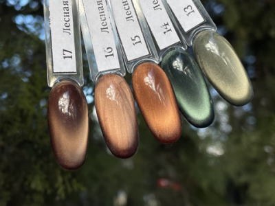 015 Гель-лаки Лесная кошка Pink House , 10 мл - вид 1 миниатюра