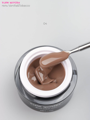 04 гель vanilla@tobacco Pink House, 15 мл - вид 1 миниатюра