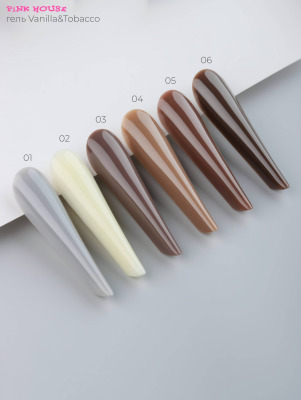 04 гель vanilla@tobacco Pink House, 15 мл - вид 3 миниатюра