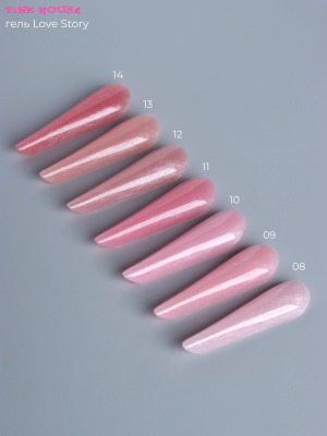 012 Гель История любви Pink House, 15 мл - вид 1 миниатюра