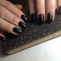 Гель лак Vogue nails Черный властелин, 10ml - вид 3 миниатюра