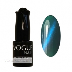 Гель лак Vogue nails кошачий глаз Уран, 10ml Гель лак Vogue nails кошачий глаз Уран, 10ml