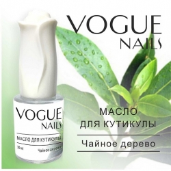 Масло для кутикулы Чайное дерево Vogue Nails Ru, 10ml